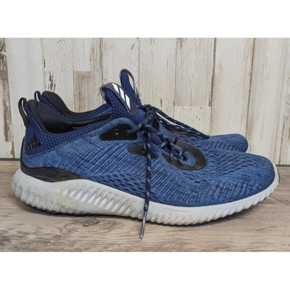 AlphaBounce Adidas Men's 9 Shoes Sneakers Blue Running Training